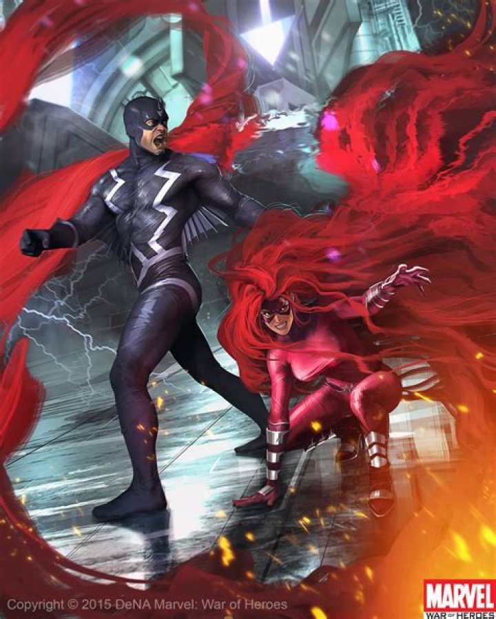 Are Medusa and Black Bolt cousins?