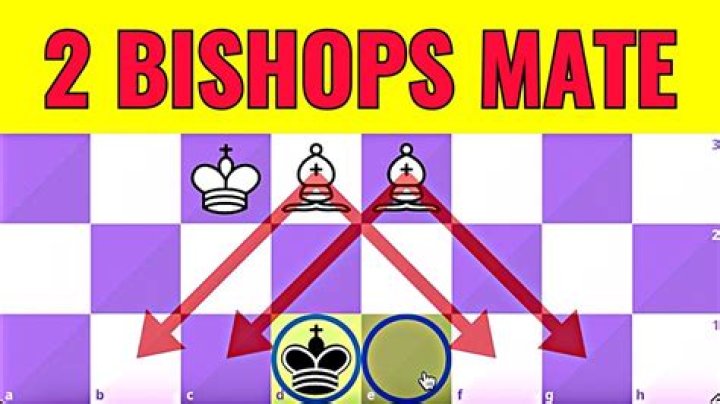 Can 2 bishops checkmate?