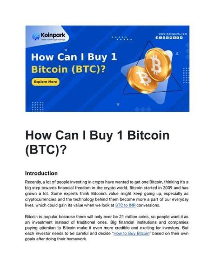 Can I buy bitcoin for $1?