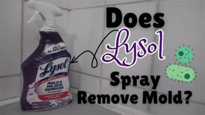 Can I spray Lysol in my room?