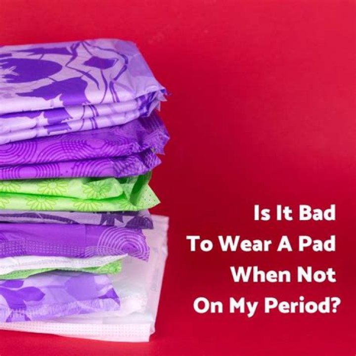 Can I wear a pad if I'm not on my period?