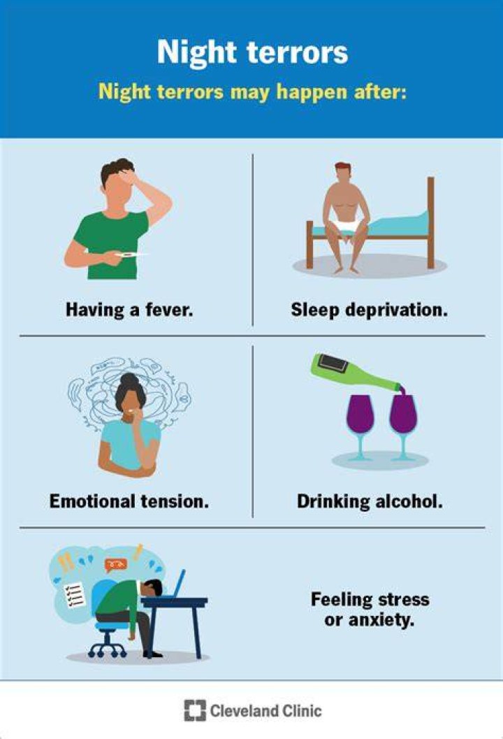 Can Overtiredness cause night terrors?