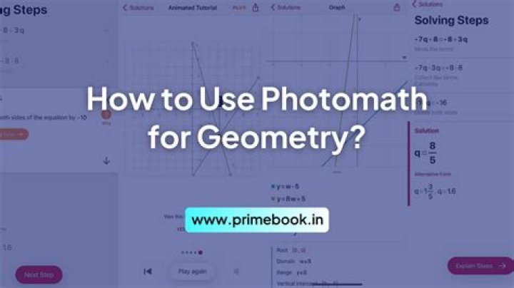 Can Photomath solve geometry?