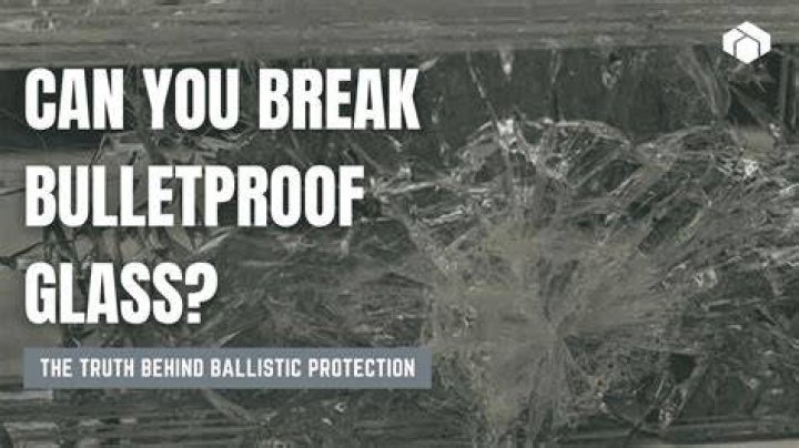 Can you break bulletproof glass with sound?