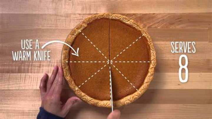 Can you cut a pie into 8 pieces with 3 cuts?