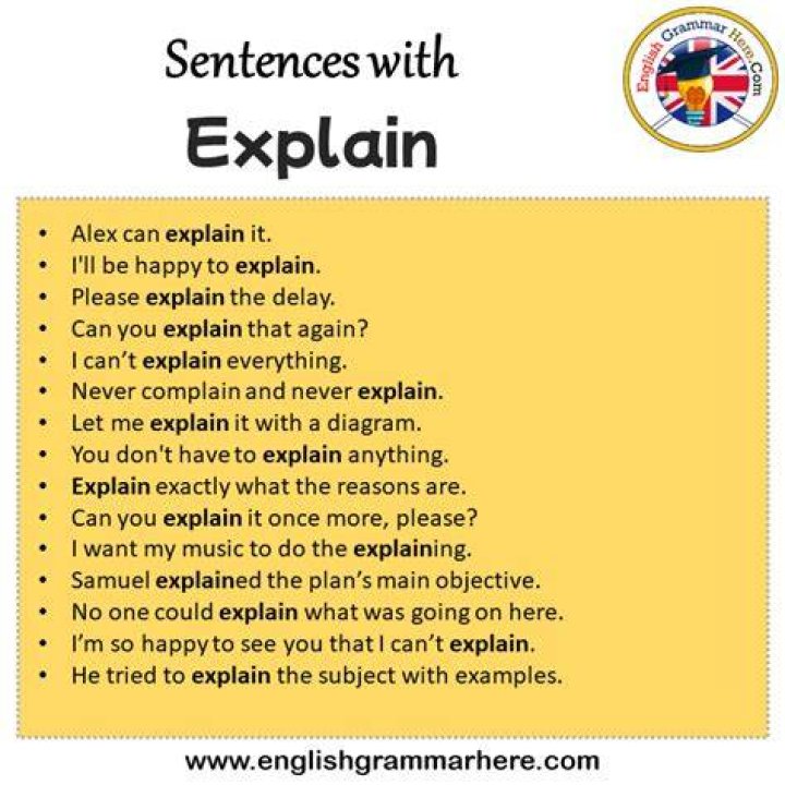 Can you explain me or explain to me?