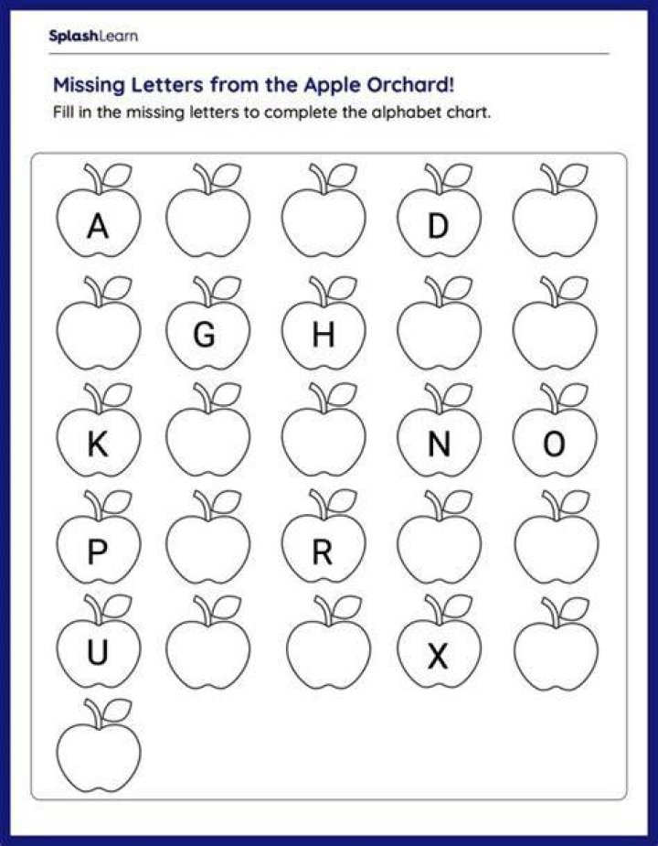Can you find the missing letter in the sequence?