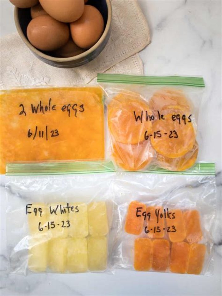 Can you freeze raw eggs?