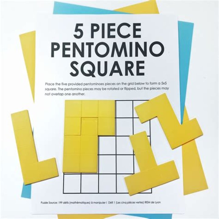 Can you make a square with pentominoes?