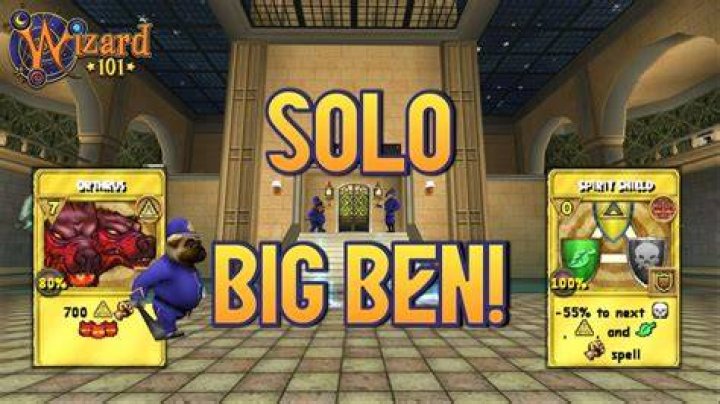 Can you solo Big Ben Wizard101?