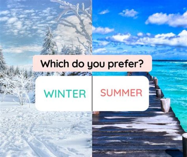 Do most people like summer or winter better?