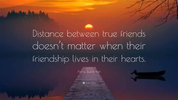 Does distance matter in friendship?