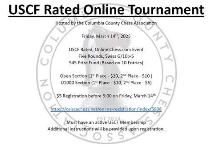 Does USCF have online tournaments?