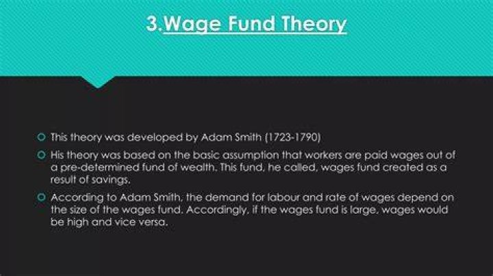 How are wages determined Adam Smith?