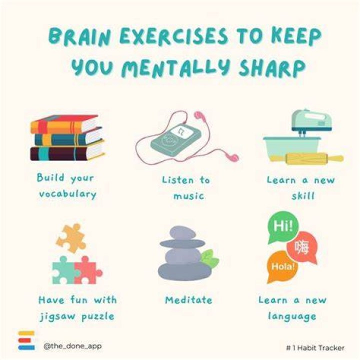 How can I make my brain sharp and fast?