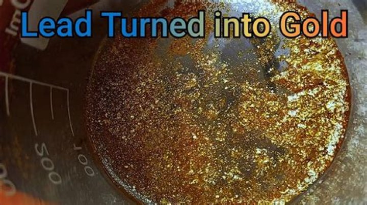 How can lead be transformed into gold?