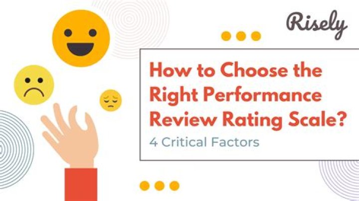 How do I choose the right performance review rating scale?