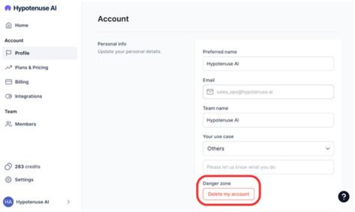 How do I delete my question?