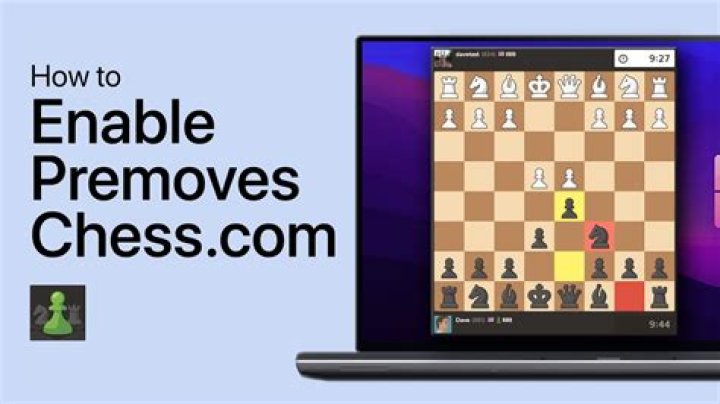 How do I enable Premove in chess?