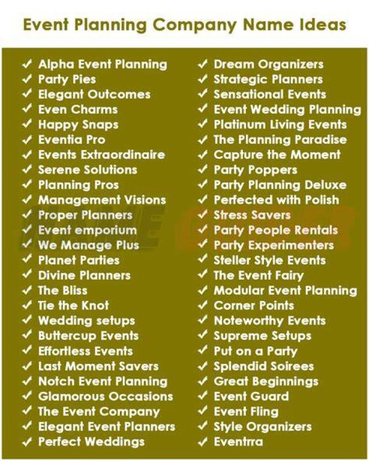 How do I find an event name?