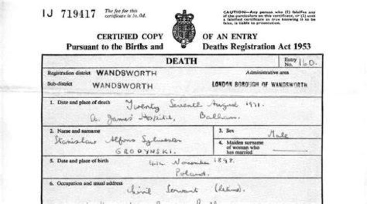 How do I find death records UK?