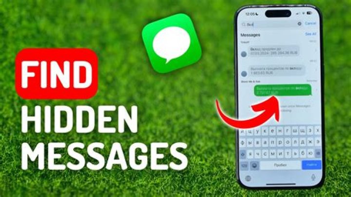 How do I find hidden messages in my email?
