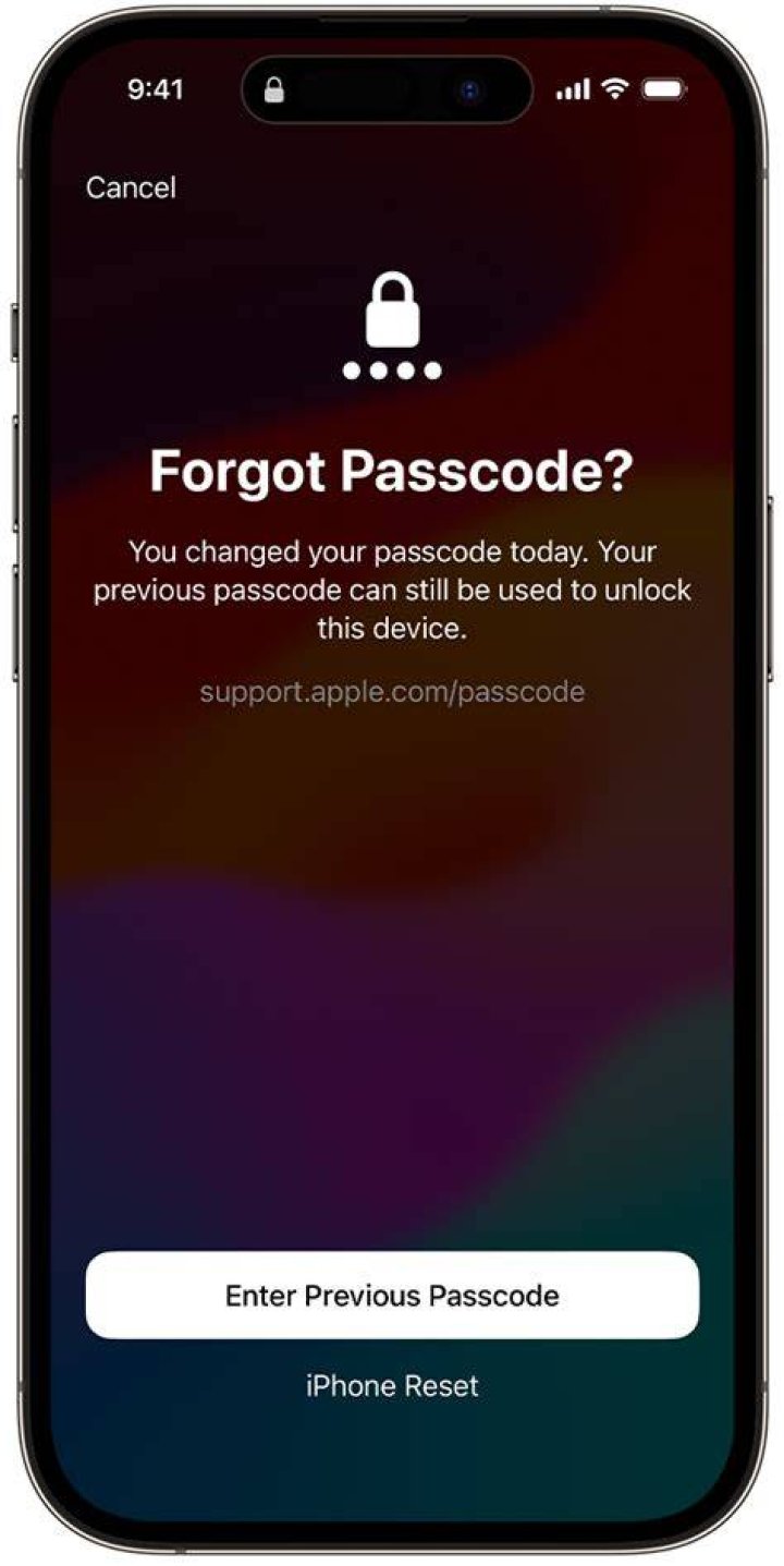How do I find my passcode?