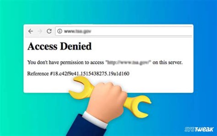 How do I fix Access Denied user?