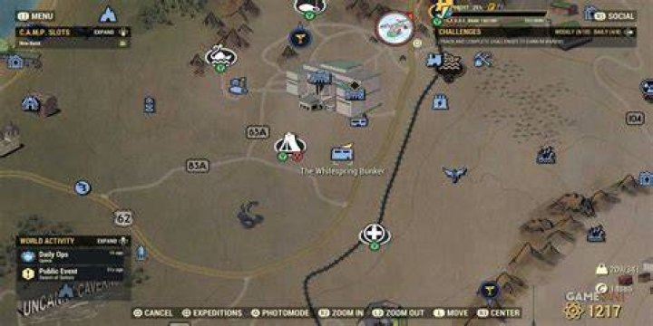 How do I get into Whitespring bunker?