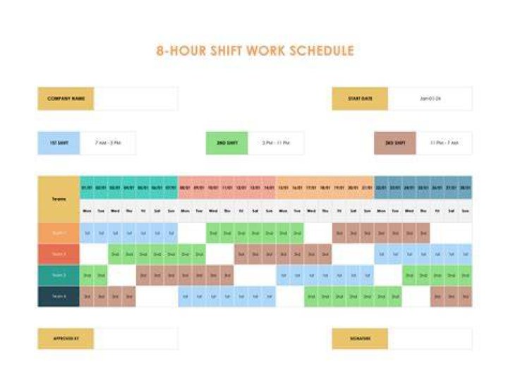 How do I make a business schedule?