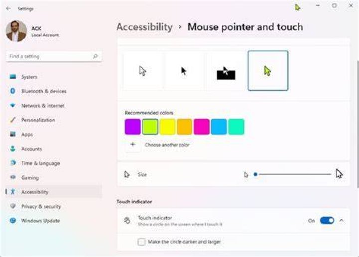 How do I make my mouse pointer active?