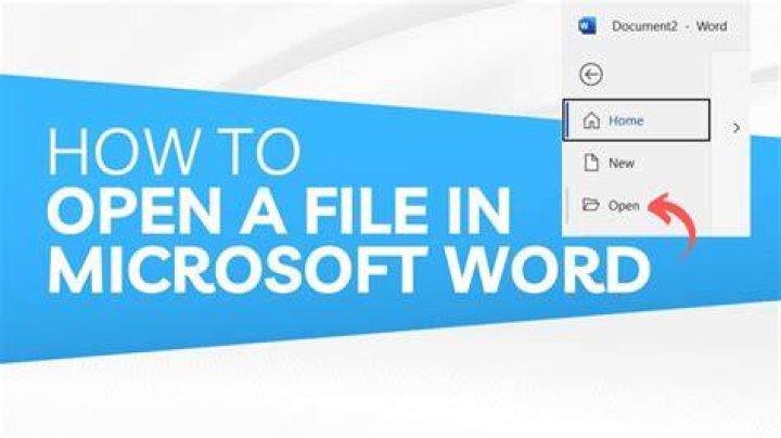 How do I open an HTM file in Word?