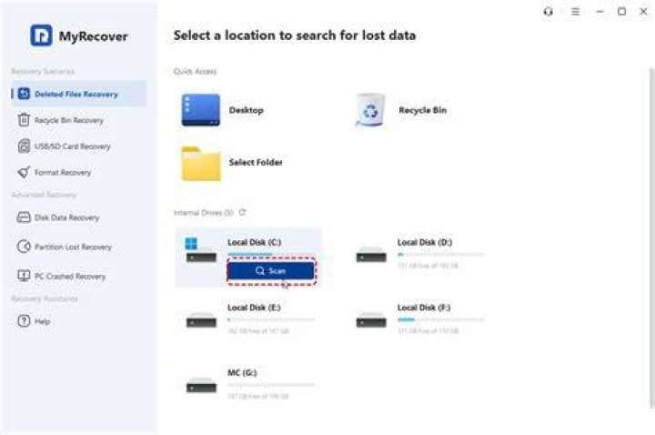 How do I recover a lost password?