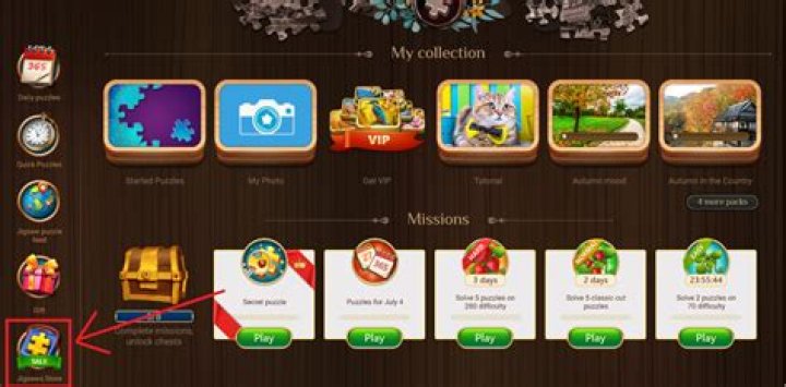 How do I restore magic puzzles?