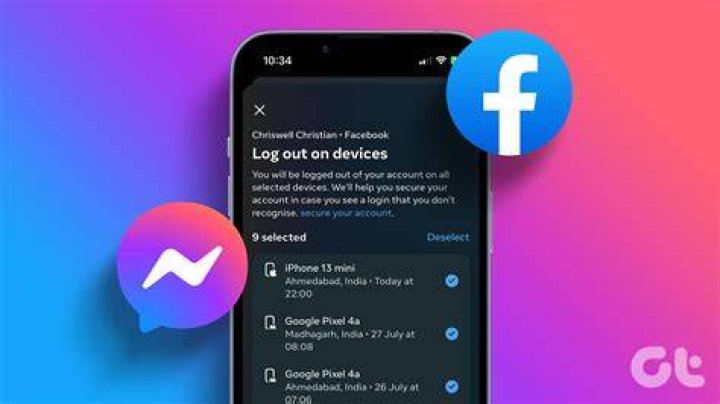 How do I stay logged out of Facebook?