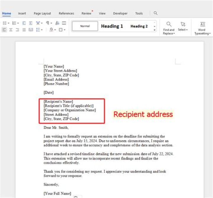 How do you address a letter to an unknown recipient?