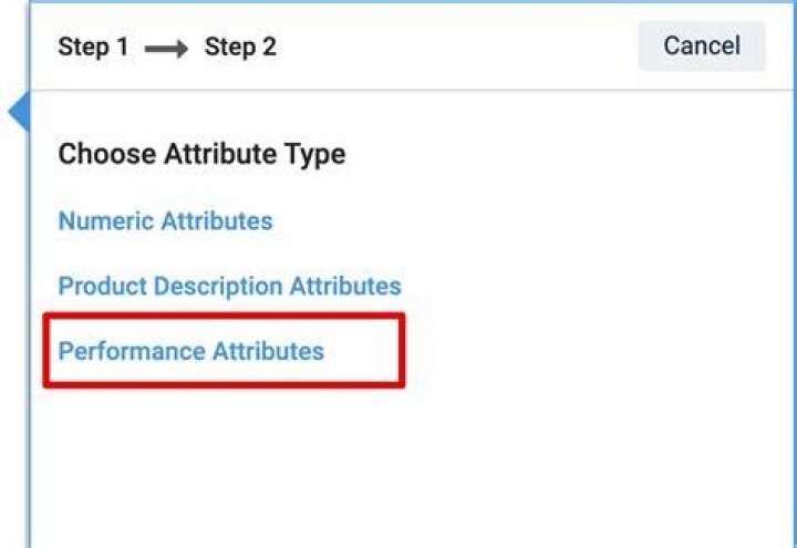 How do you assign weights to attributes?