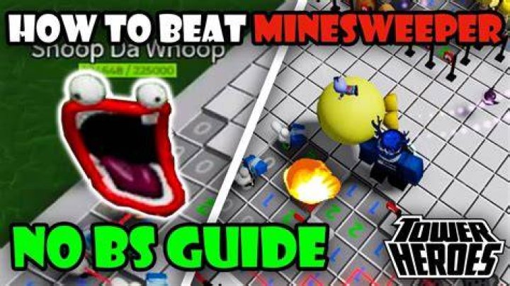 How do you beat Minesweeper trick?
