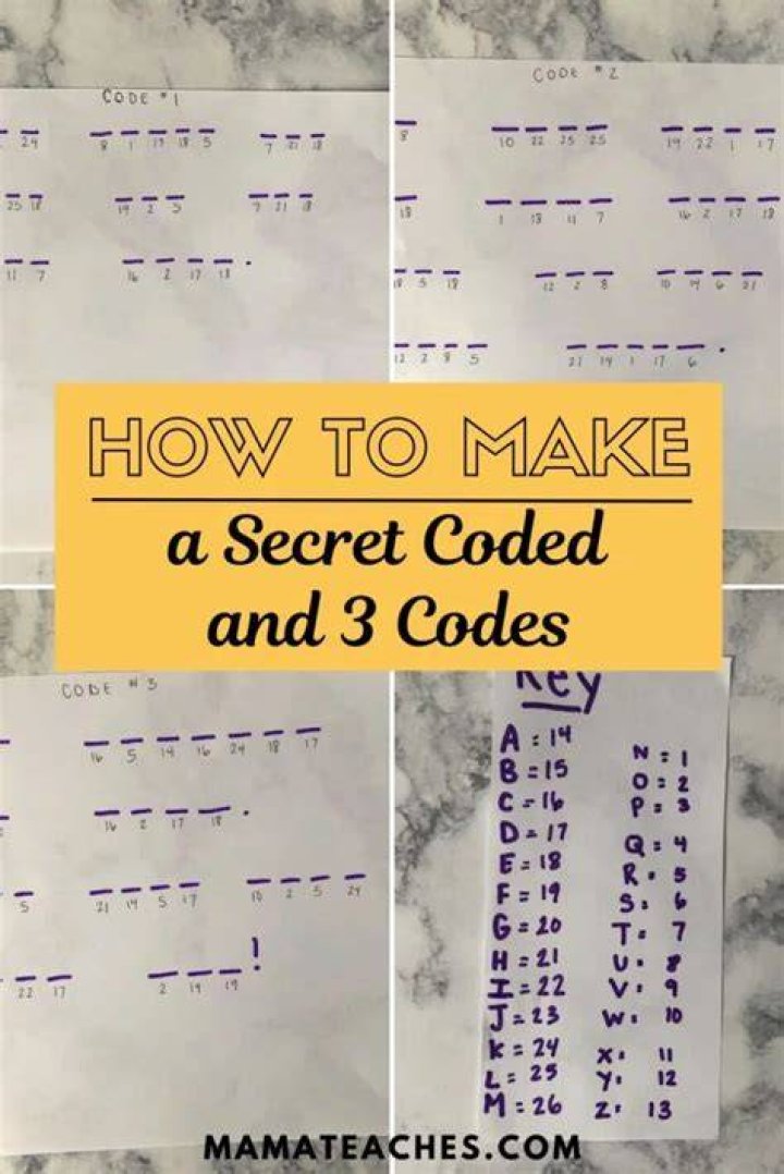 How do you break coded messages?