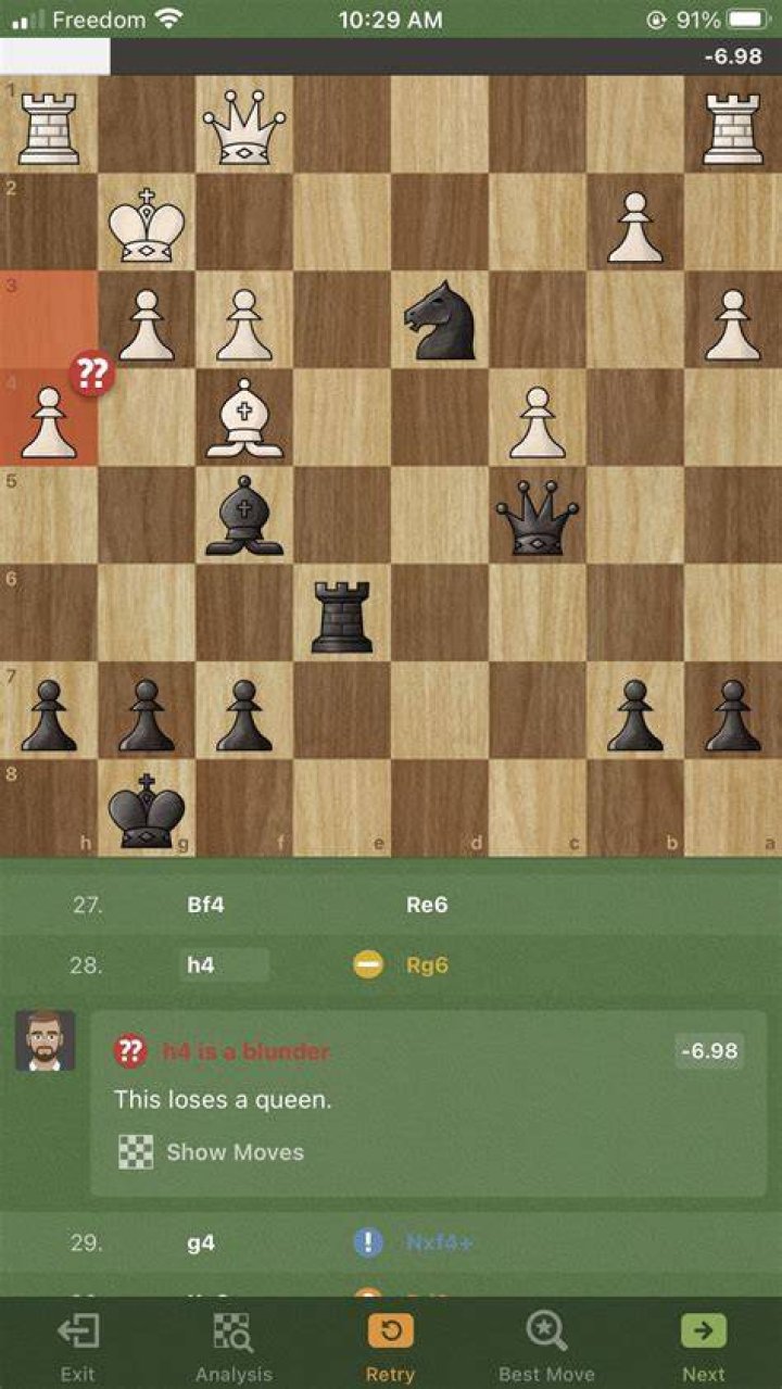 How do you capture the Queen?