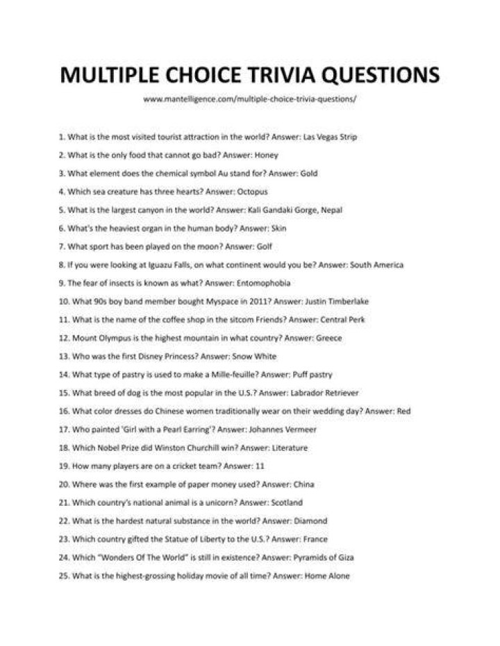How do you come up with a good trivia question?