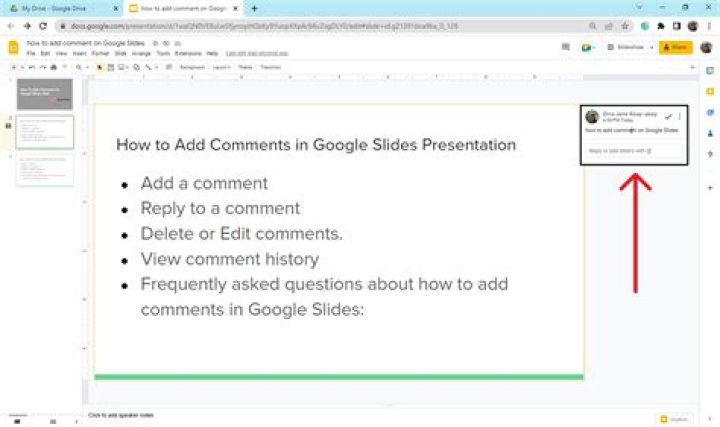 How do you comment on good information?