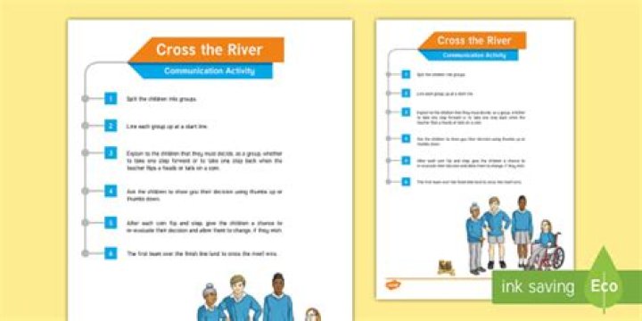 How do you cross the river game?