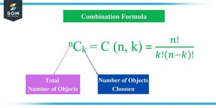 How do you derive the combination formula?