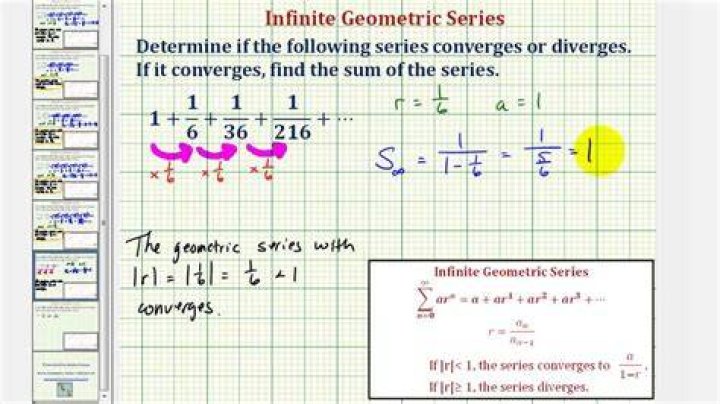 How do you determine if a sequence is infinite?