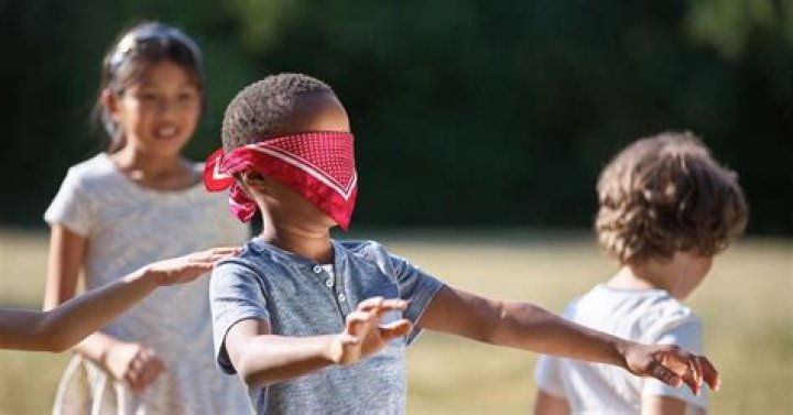 How do you do a blindfold activity?