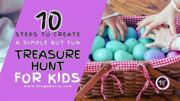 How do you do a simple treasure hunt?