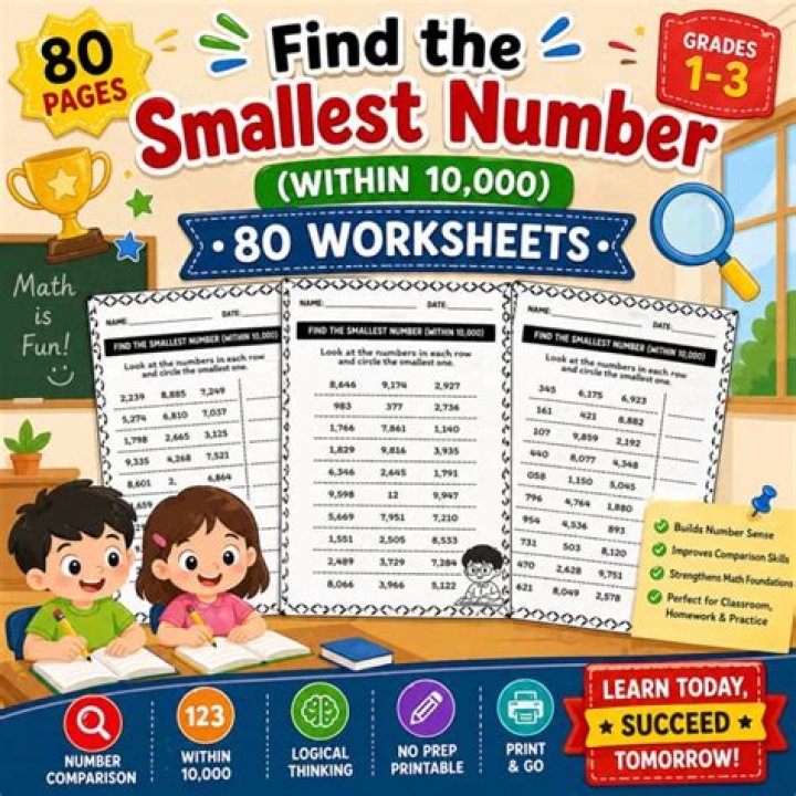 How do you find the smallest number?