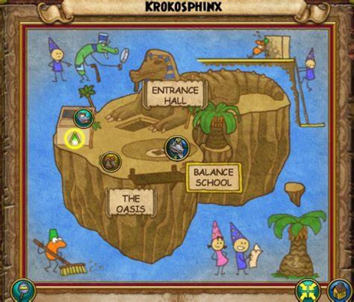 How do you get to Krokotopia in Wizard101?