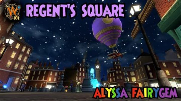How do you get to Regent Square in wizard101?